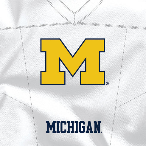 University of Michigan White Jersey Google Pixel 7a Clear Case